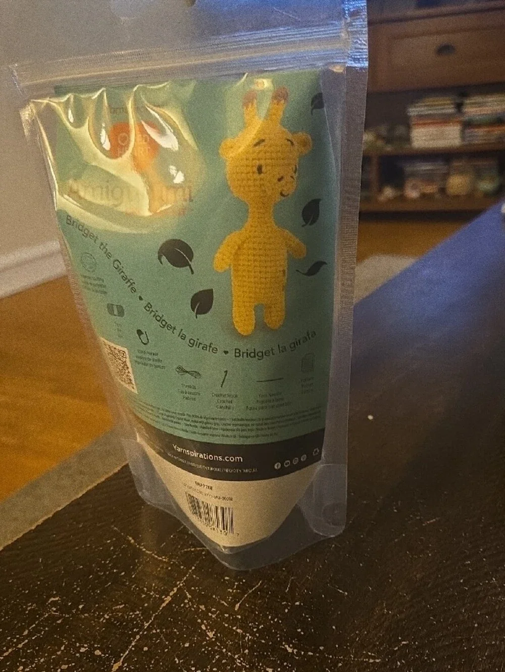 Amigurumi Crochet Kit - Yellow Bridget the Giraffe